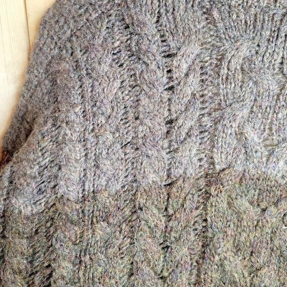 Anthropologie Multicolor Cable Knit Sweater - Picture 13 of 15